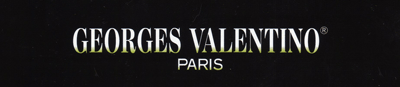 GEORGES VALENTINO���Х����Ρ��ᥬ�ͥե졼��
